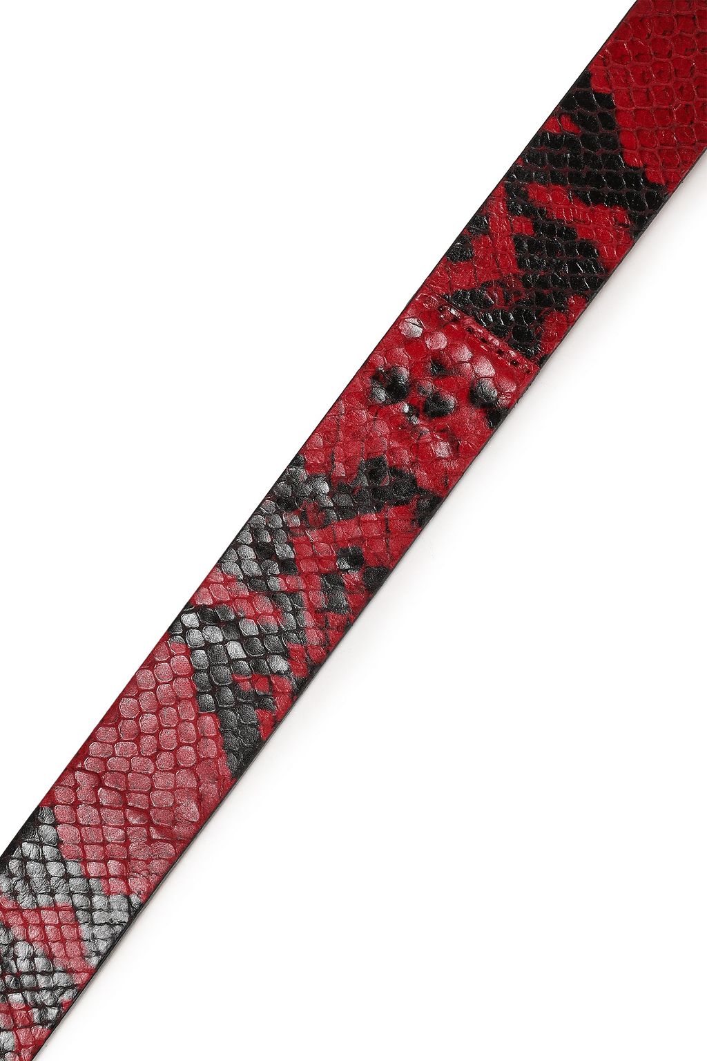 RAG & BONE Boyfriend snake-effect leather belt