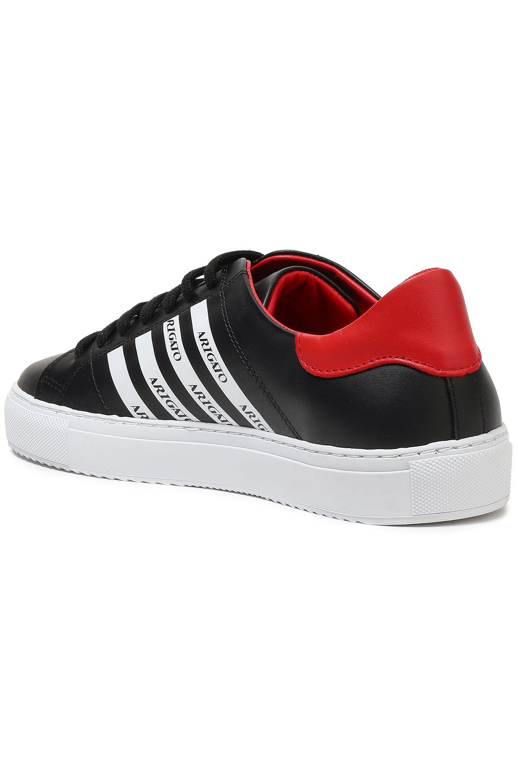 AXEL ARIGATO Logo-print leather sneakers
