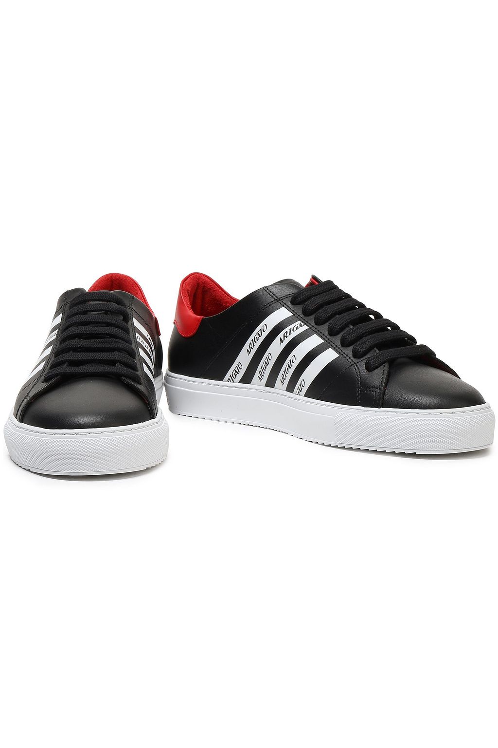 AXEL ARIGATO Logo-print leather sneakers