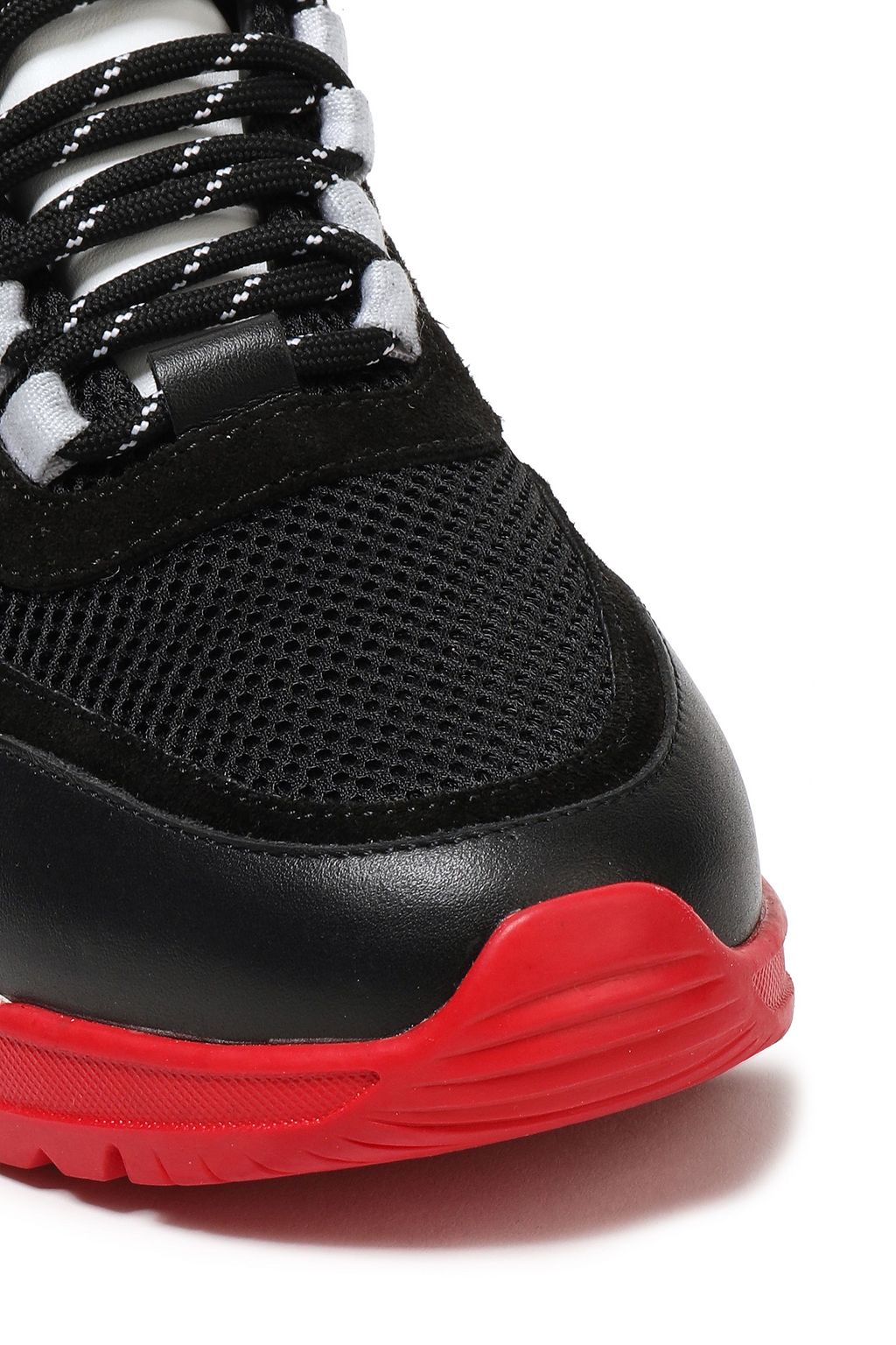 AXEL ARIGATO Color-block leather, suede and mesh sneakers