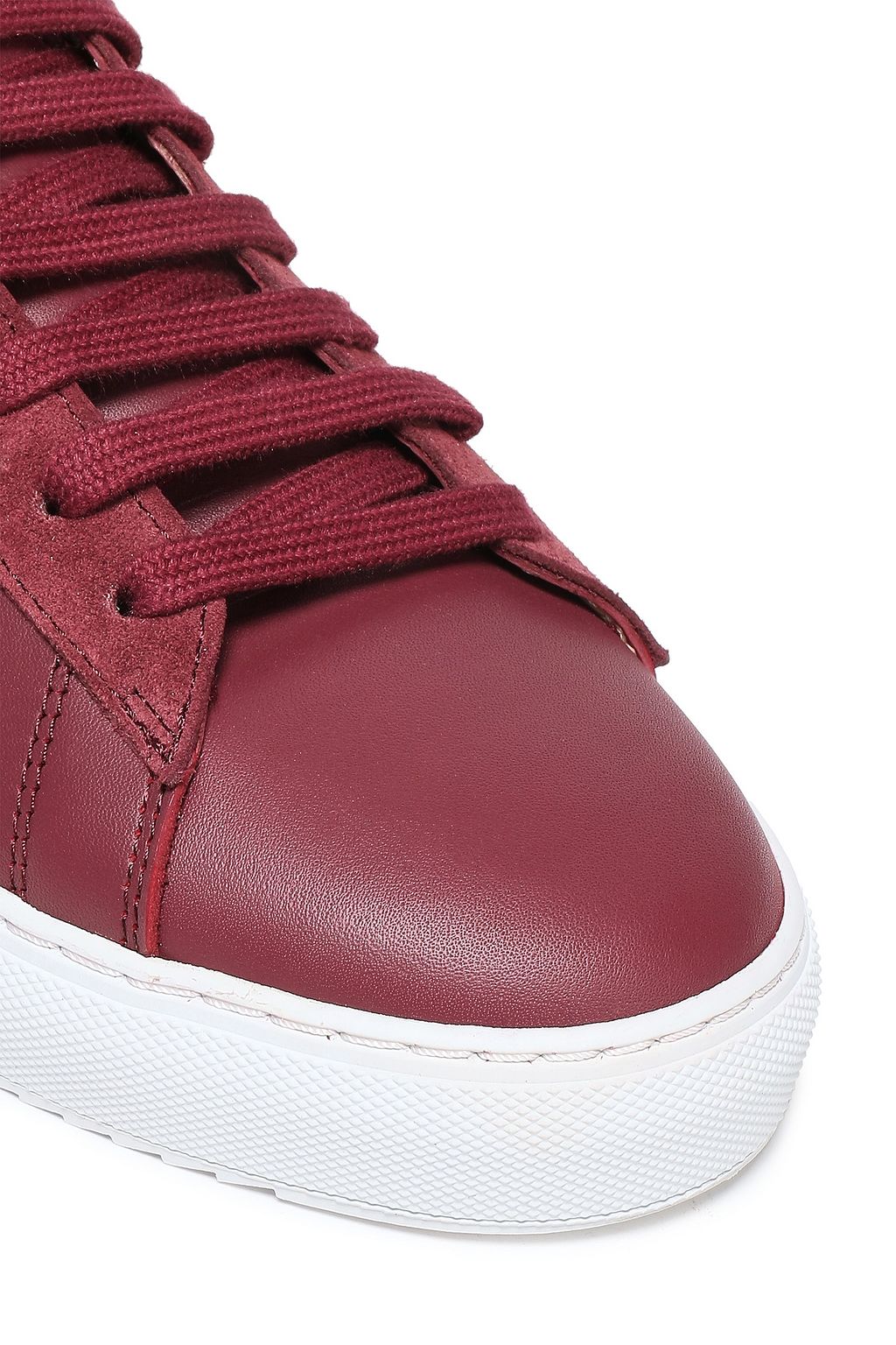 AXEL ARIGATO Suede-trimmed leather sneakers