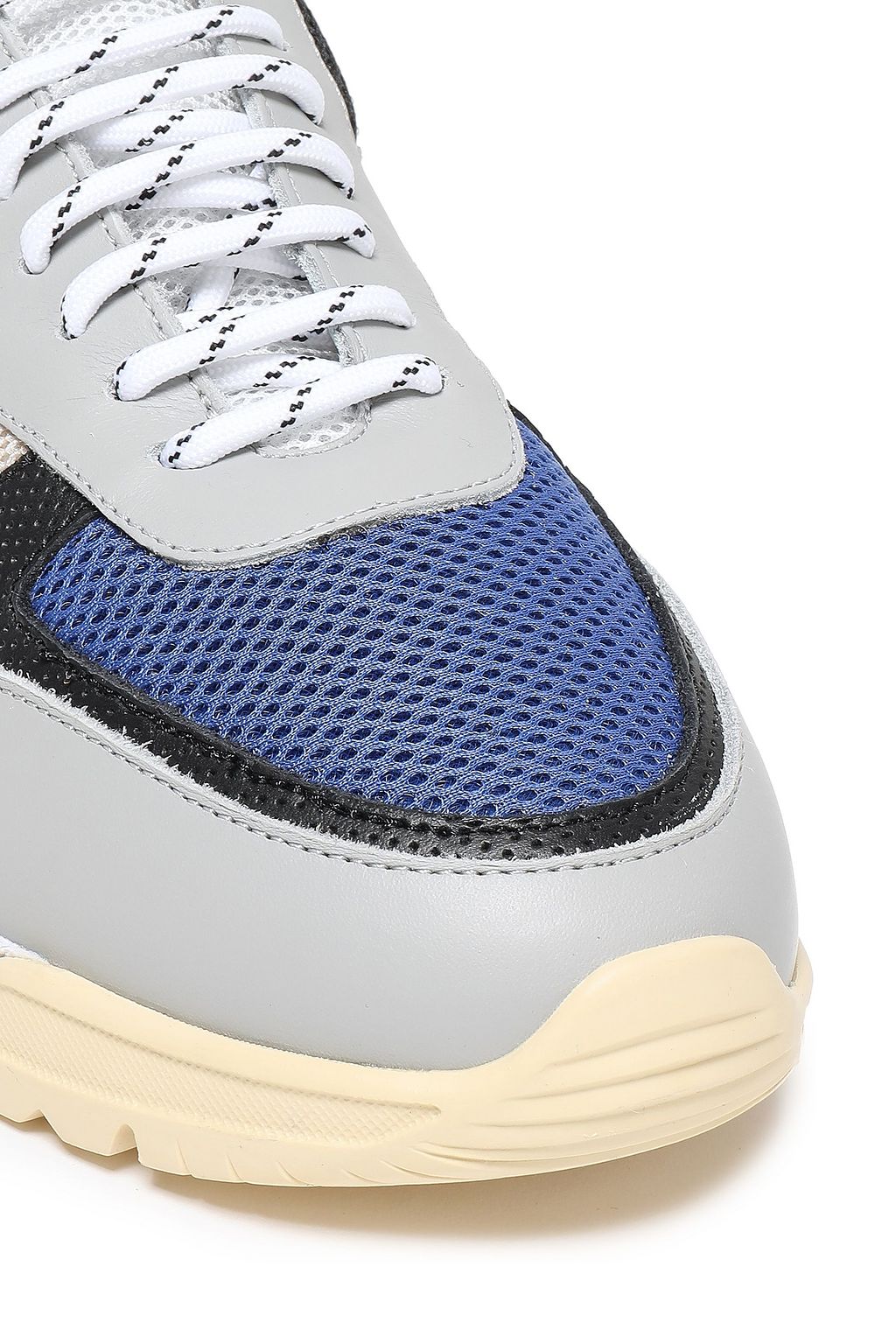 AXEL ARIGATO Color-block leather, suede and mesh sneakers