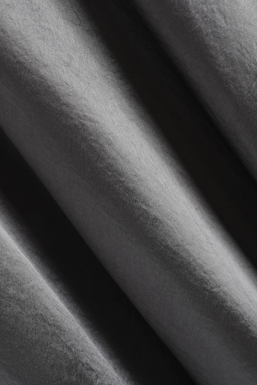 ALEXANDERWANG.T Crinkled-satin slip dress