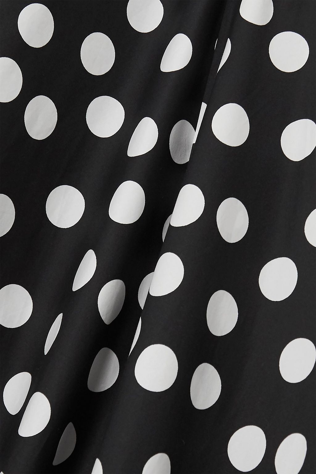 LEE MATHEWS Cherry Spot polka-dot cotton maxi dress