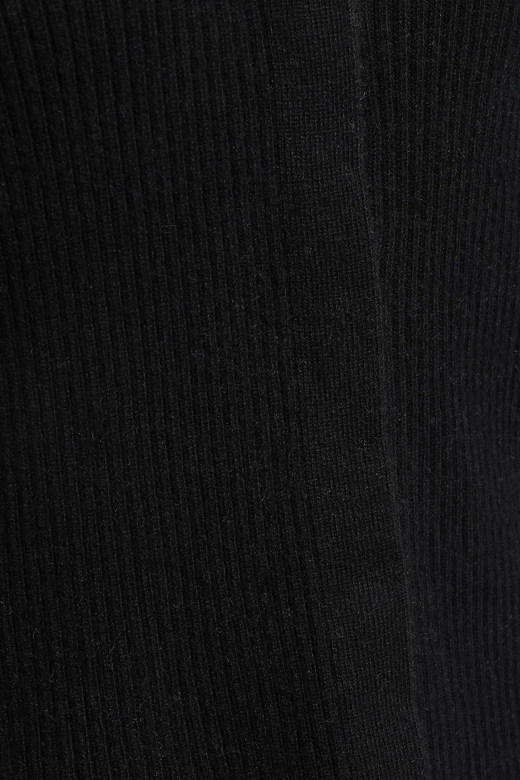 DIANE VON FURSTENBERG Shayda ribbed wool and cashmere-blend cardigan