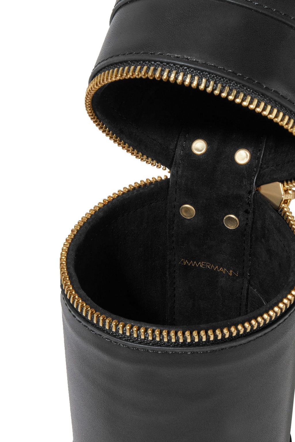 ZIMMERMANN Snake-effect leather shoulder bag