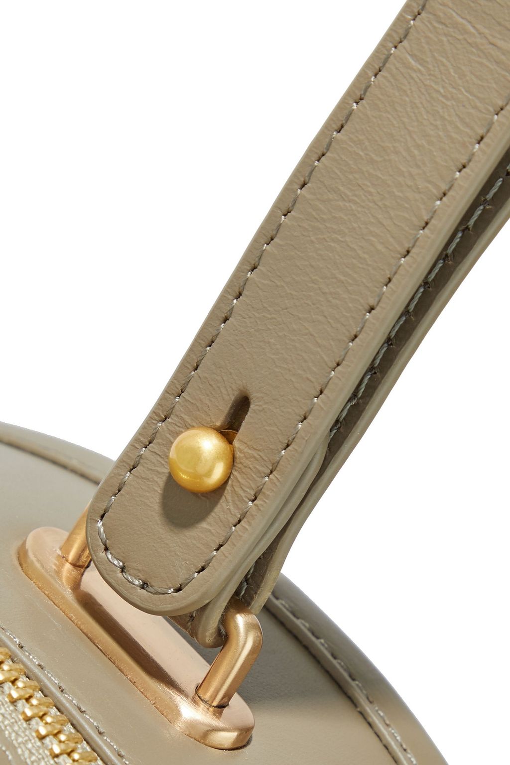 ZIMMERMANN Hat Box snake-effect leather clutch