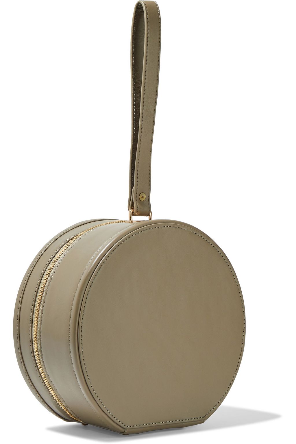 ZIMMERMANN Hat Box snake-effect leather clutch
