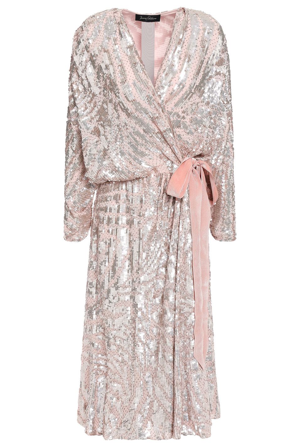 jenny packham wrap dress