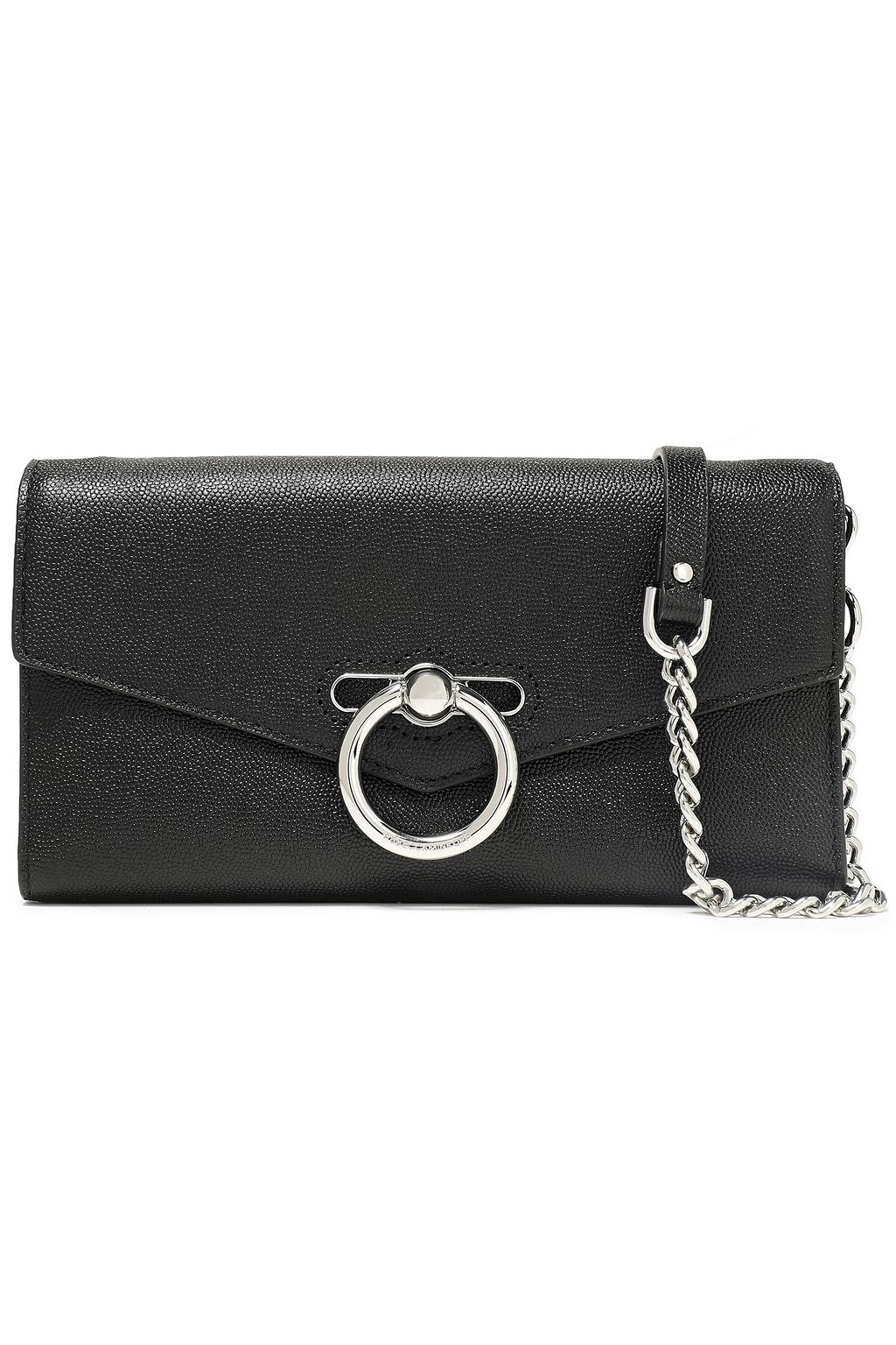 REBECCA MINKOFF Pebbled-leather continental wallet