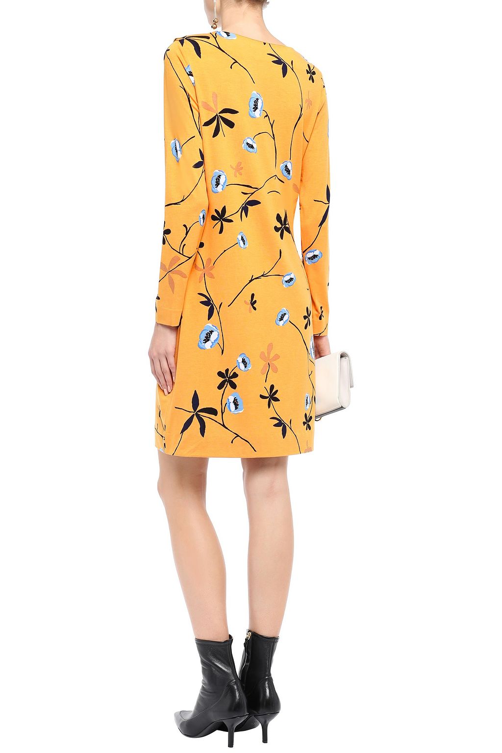 DIANE VON FURSTENBERG Reina printed stretch-jersey mini dress