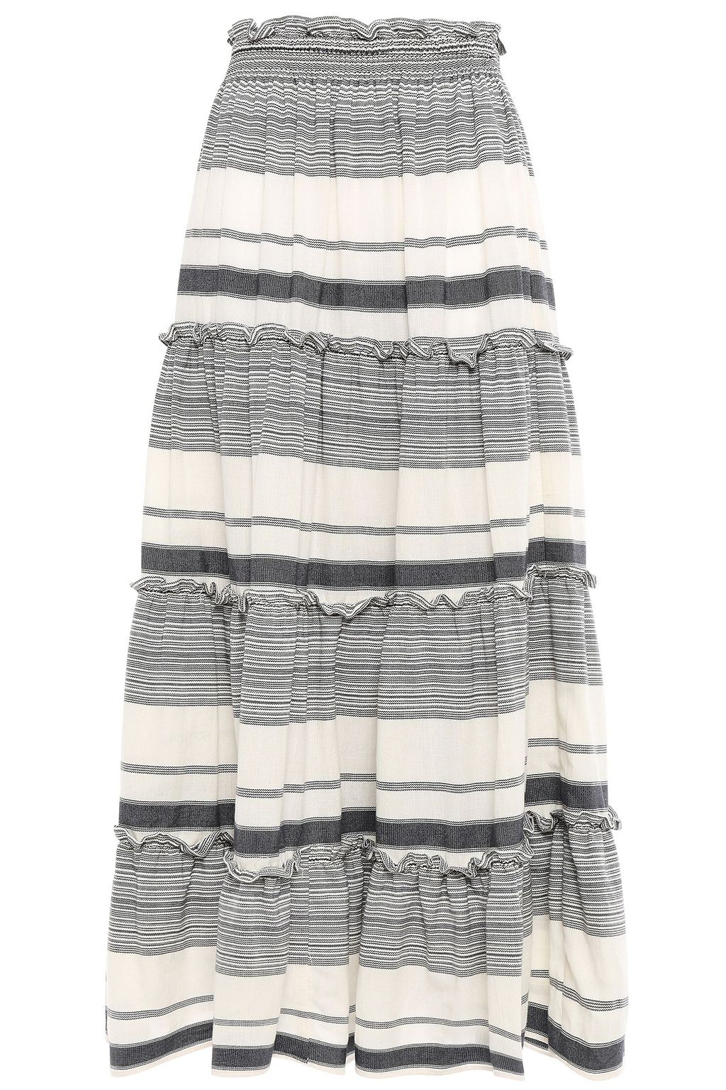cotton gauze maxi skirt