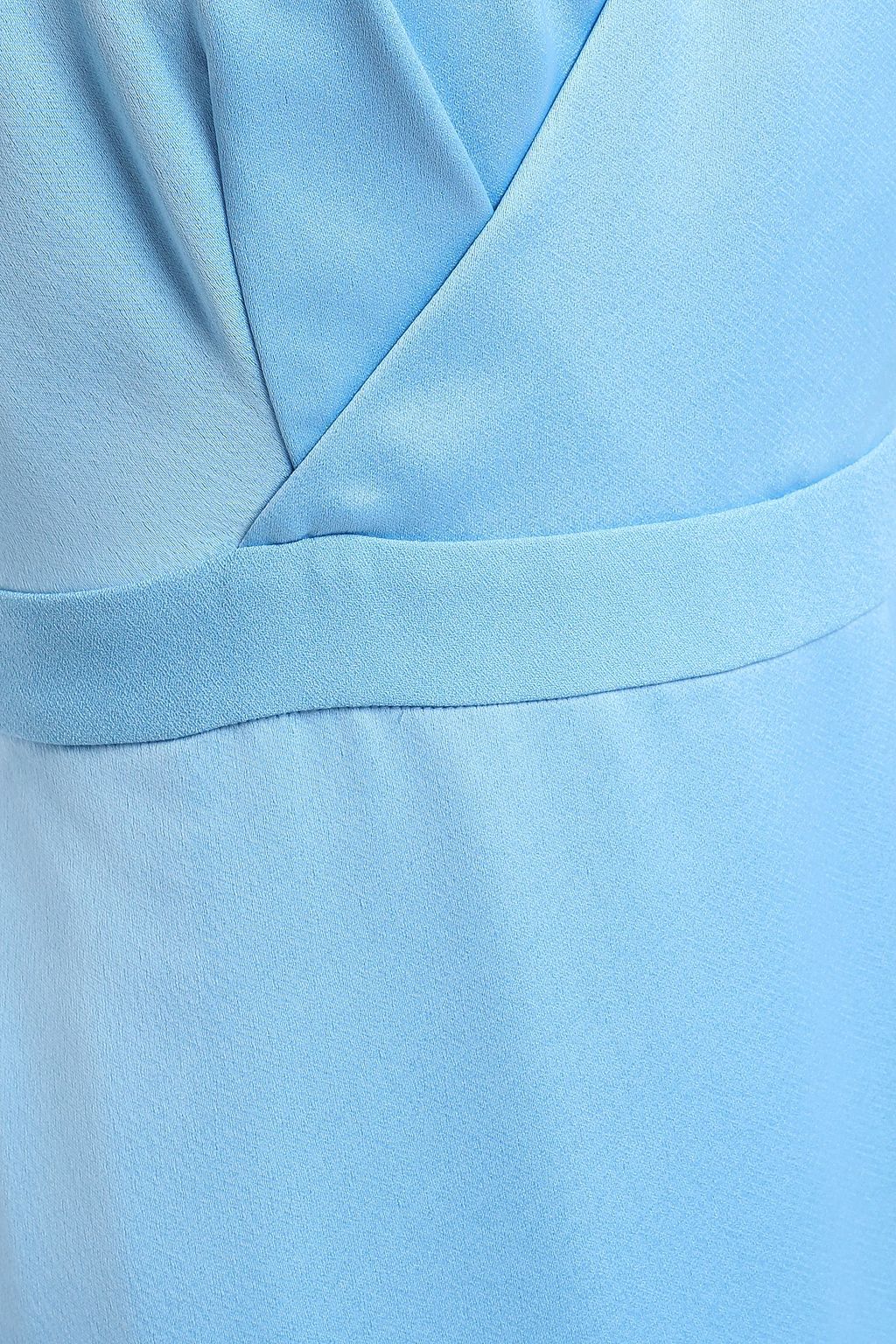 DIANE VON FURSTENBERG Wrap-effect satin-crepe gown