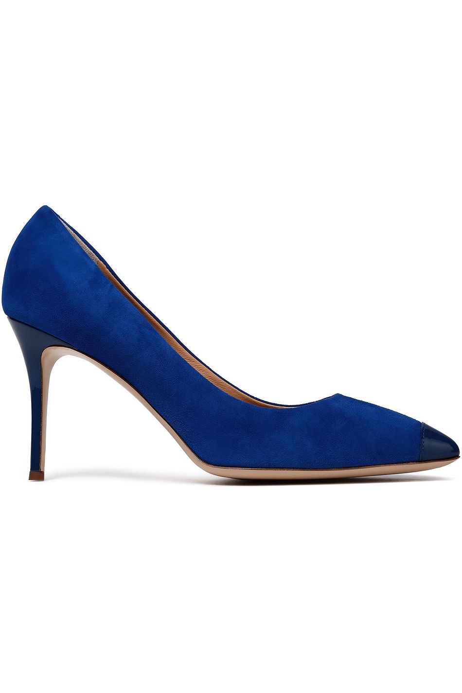 royal blue patent leather heels