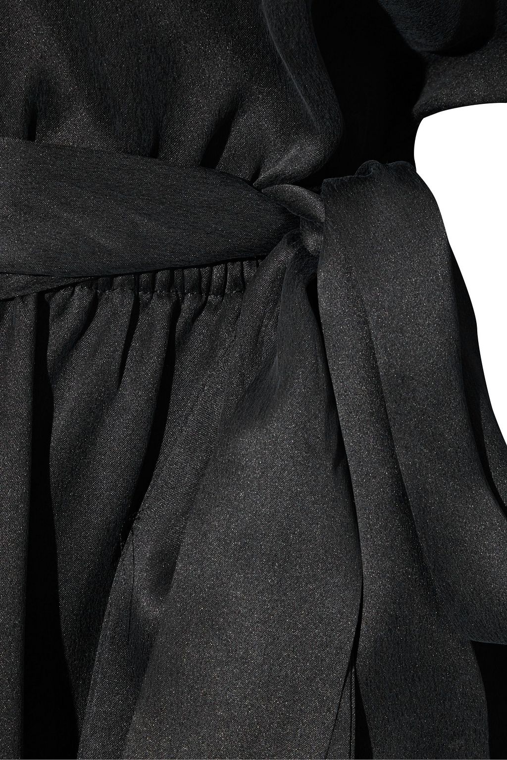 ZIMMERMANN Tiered ruffled silk-satin mini dress