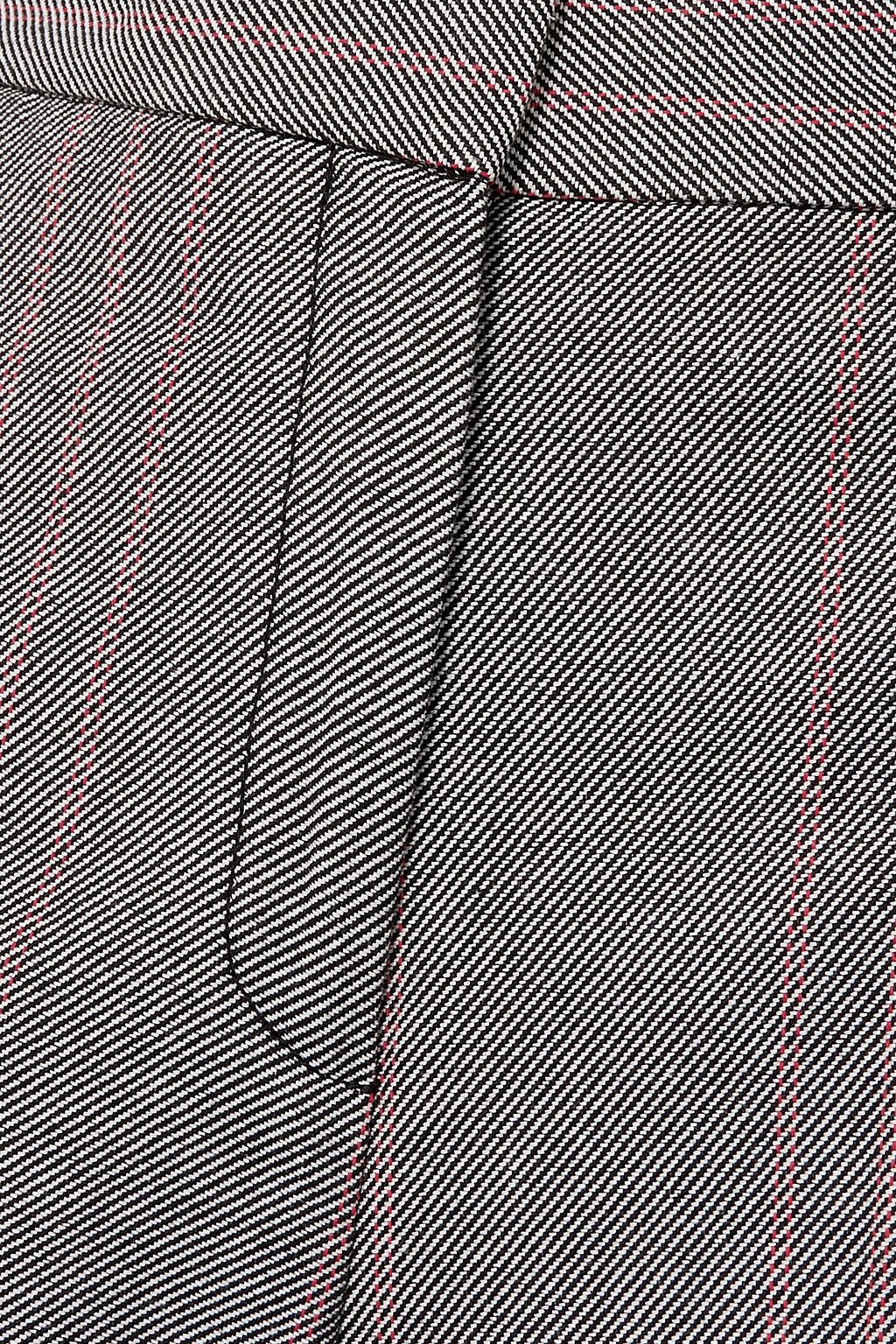 BY MALENE BIRGER Enilas checked cotton-blend twill wide-leg pants
