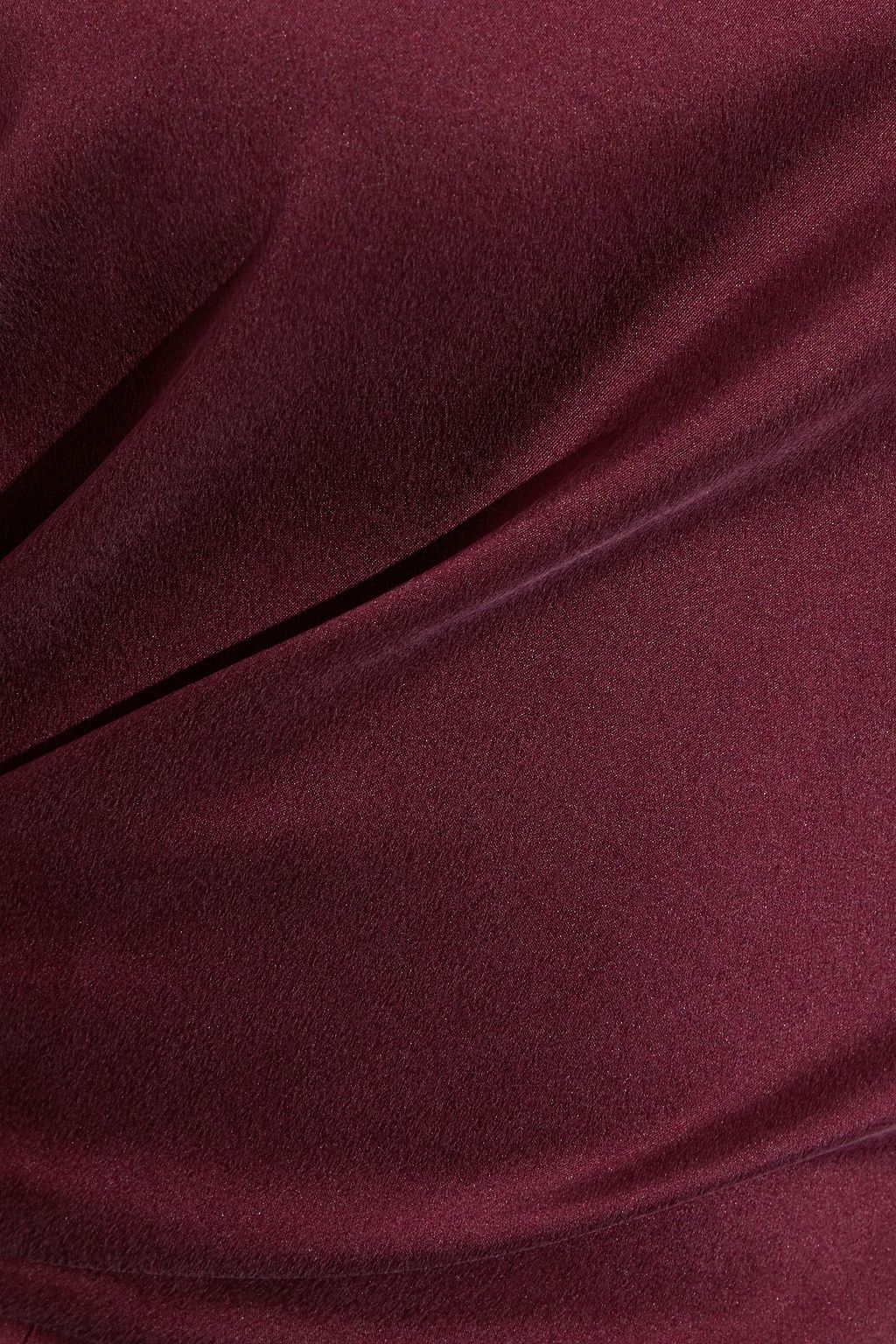 ZIMMERMANN Draped washed stretch-silk midi dress