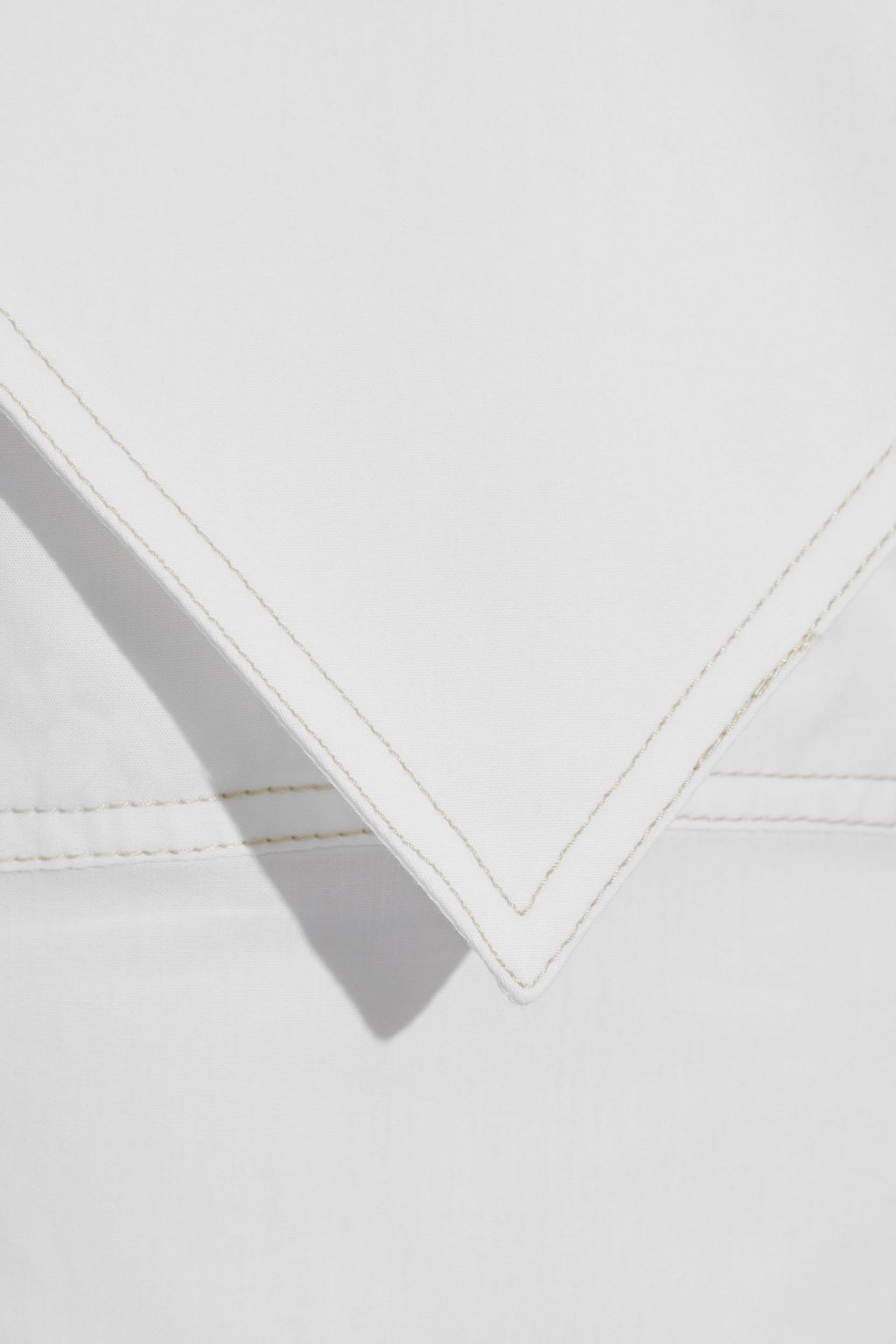 ELLERY O'Dell layered cotton-poplin mini dress