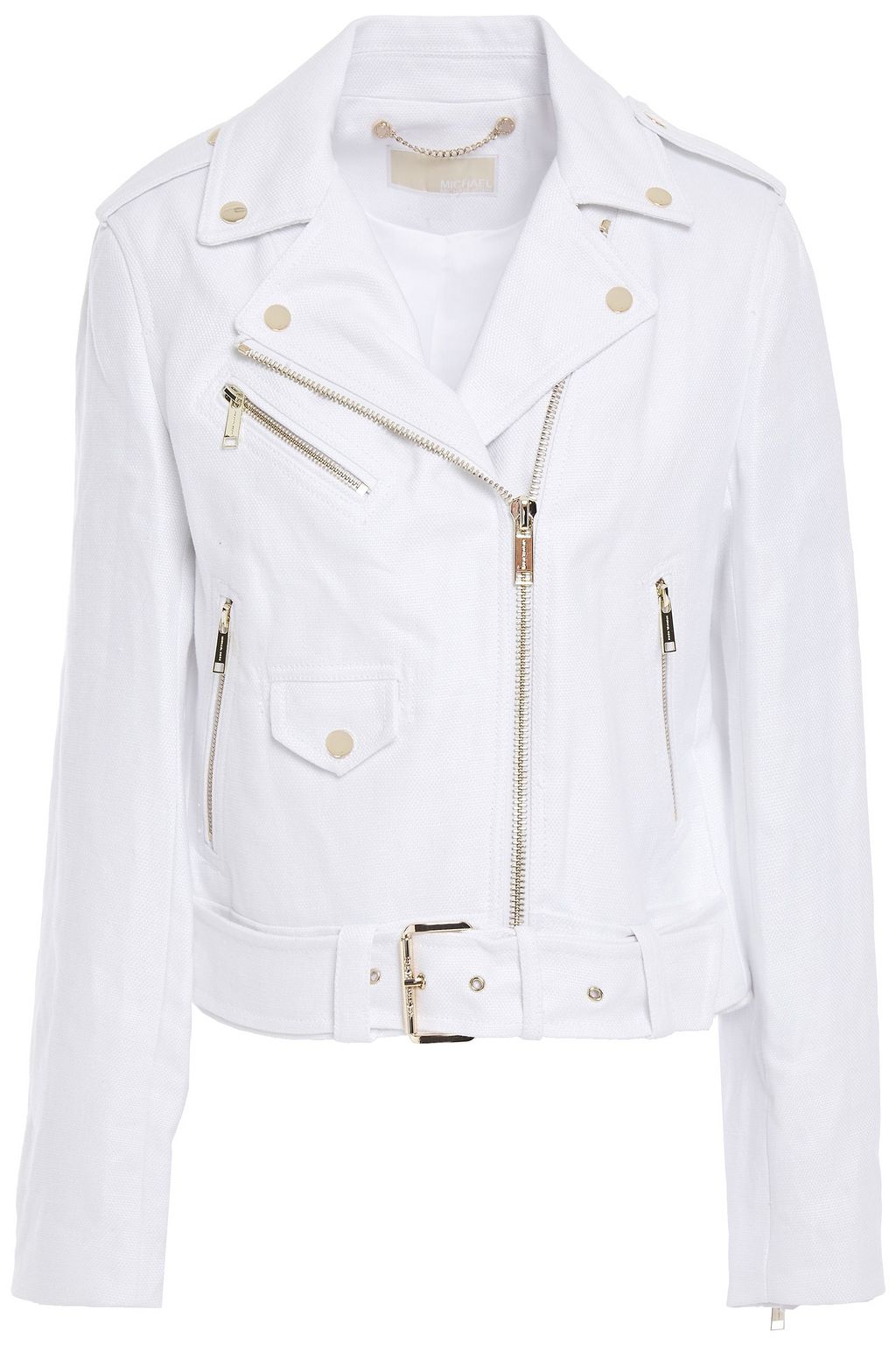 white michael kors jacket