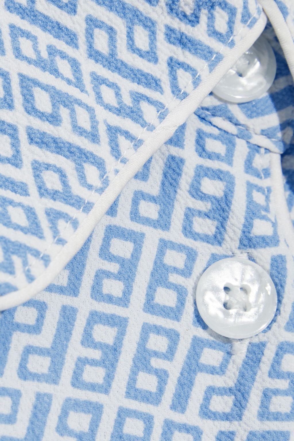 BAUM UND PFERDGARTEN Benji printed crepe shirt
