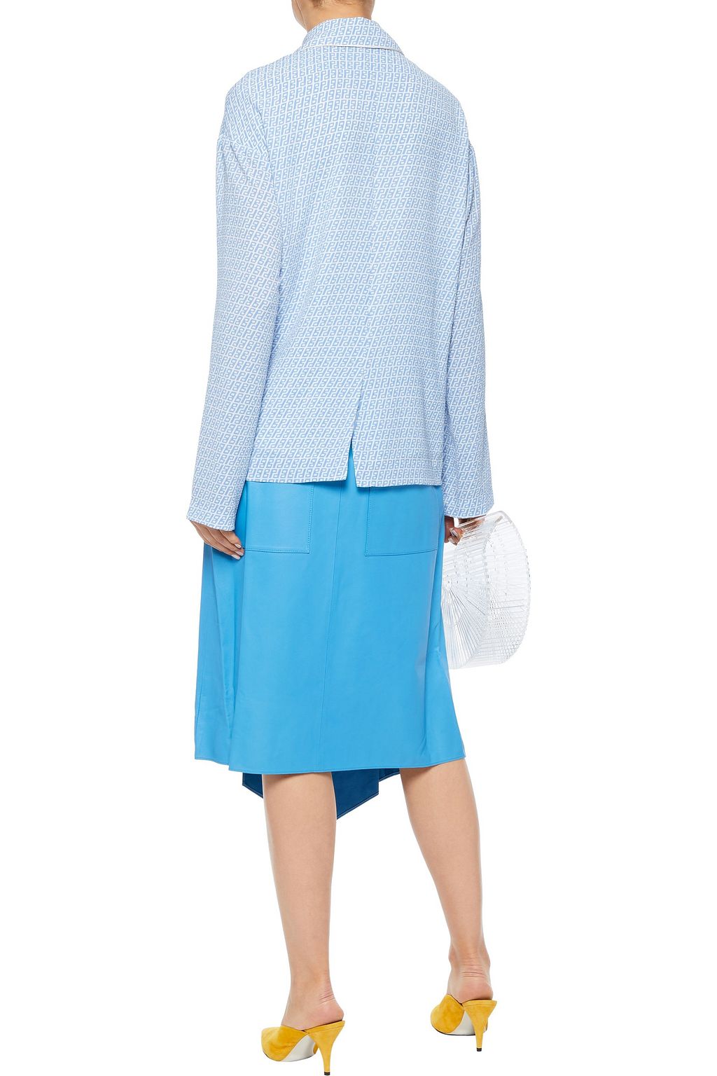 BAUM UND PFERDGARTEN Benji printed crepe shirt