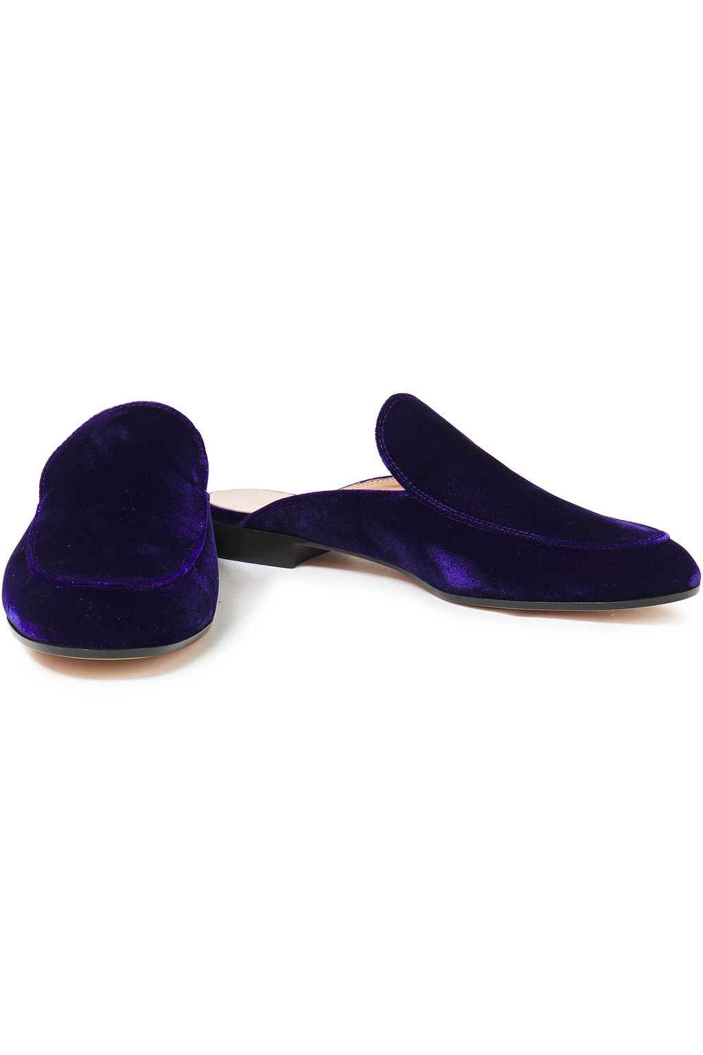GIANVITO ROSSI Palau velvet mules