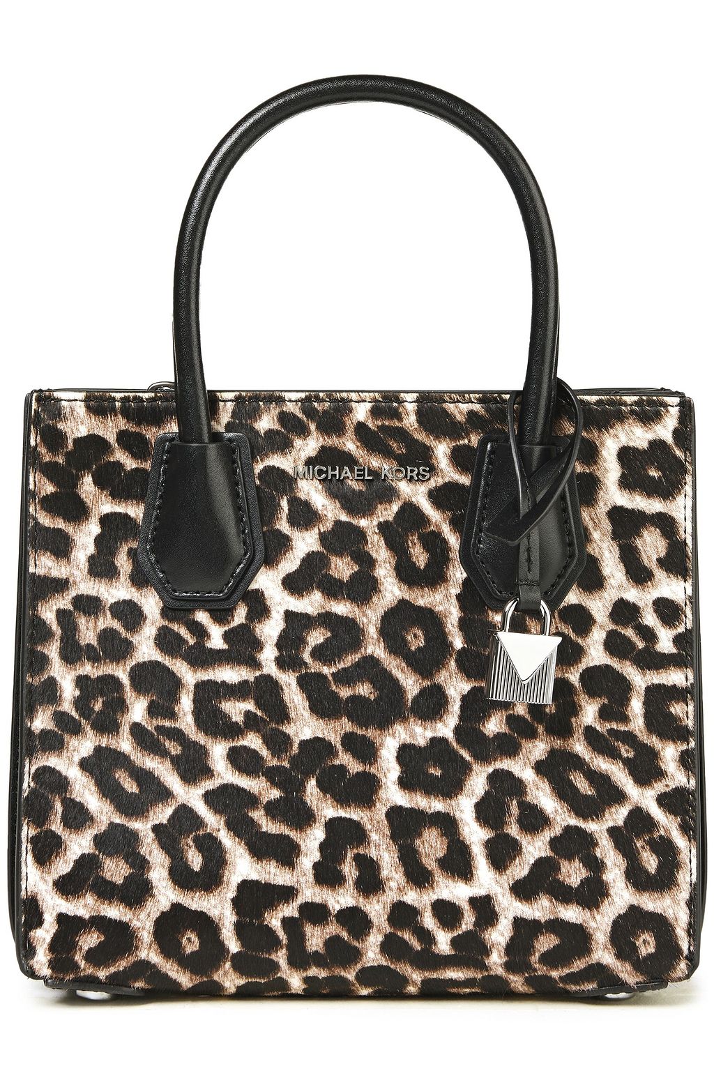 michael kors leopard tote