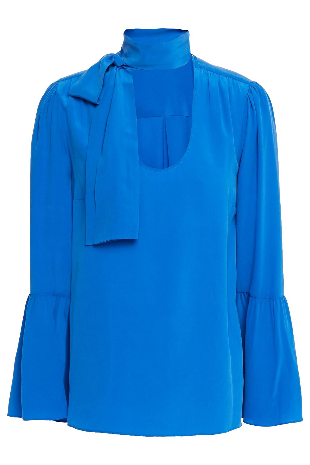 michael kors tie neck blouse