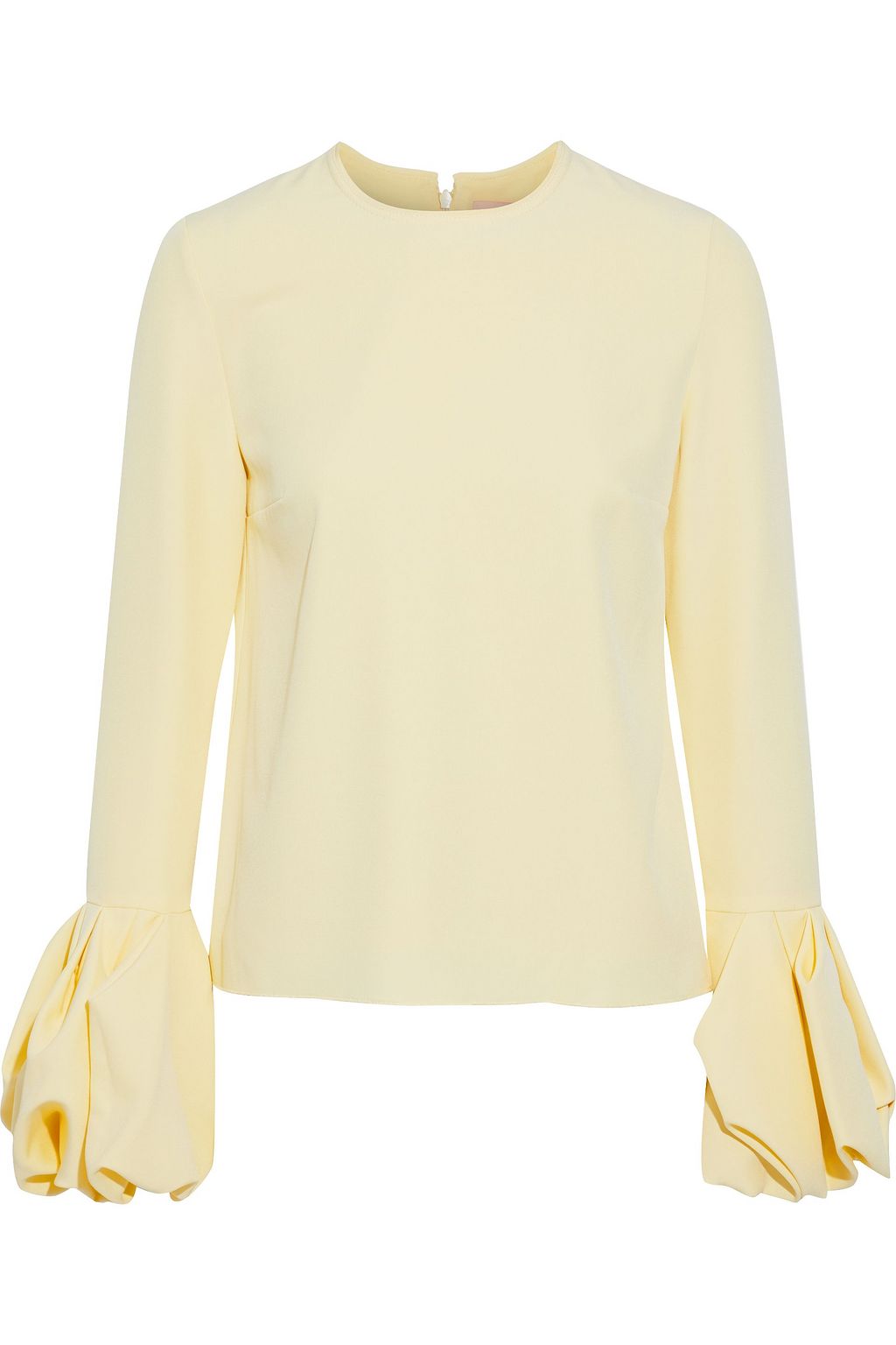 pastel yellow blouse