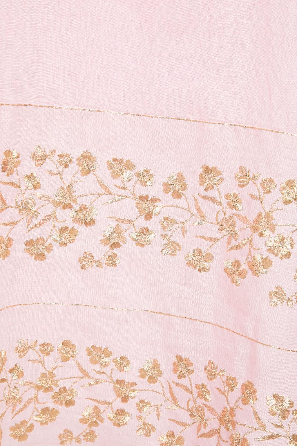 BAMBAH Embroidered linen kaftan