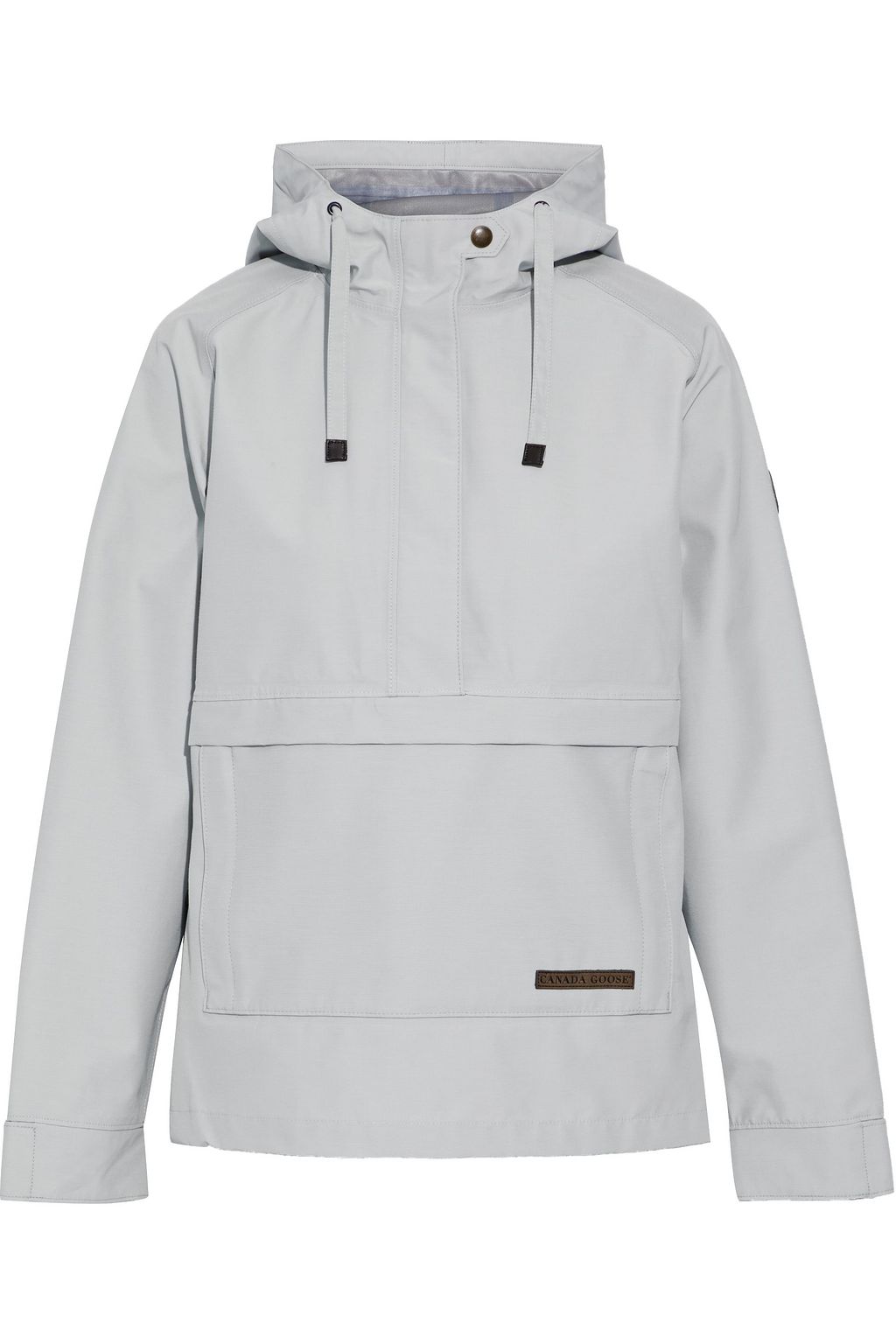Acadia cotton blend shell hooded jacket Acadia cotton blend shell hooded jacket