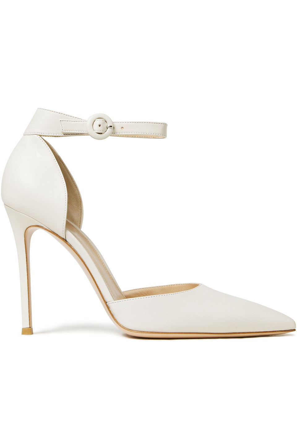 Gianvito Rossi Woman Leather Pumps White Size 40.5