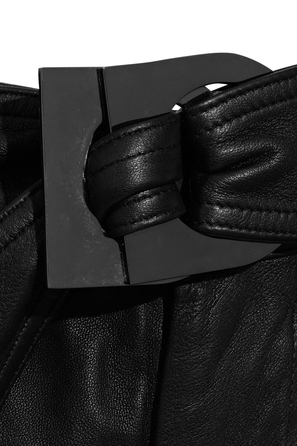 J BRAND Jonah belted leather tapered pants