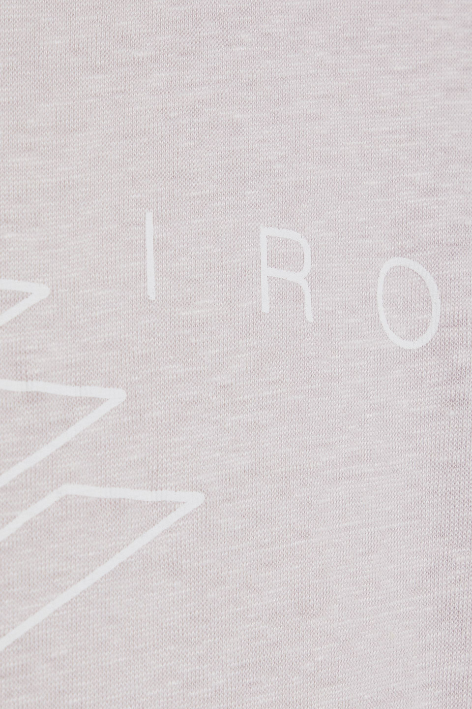 Iro Lucie Printed Slub Linen-jersey T-shirt In Pastel Pink