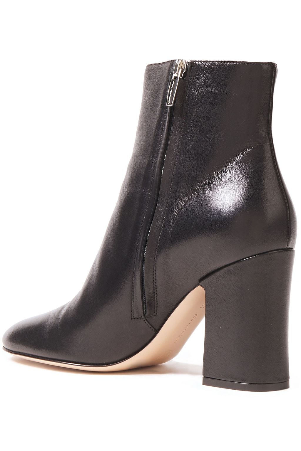 GIANVITO ROSSI Milano leather ankle boots