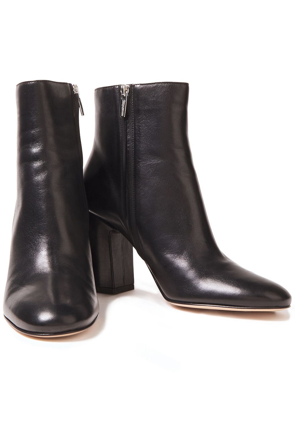 GIANVITO ROSSI Milano leather ankle boots