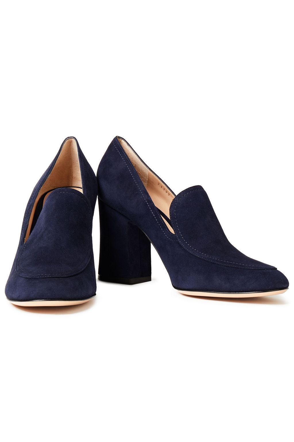 GIANVITO ROSSI Marcel 85 suede pumps