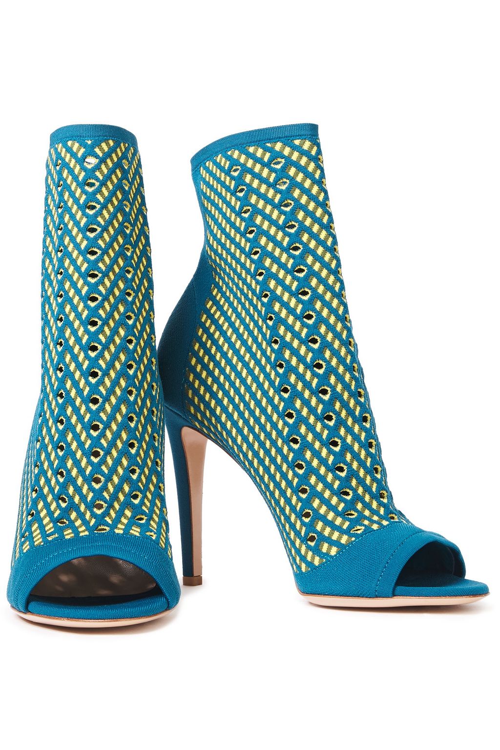 GIANVITO ROSSI Rio stretch-knit ankle boots