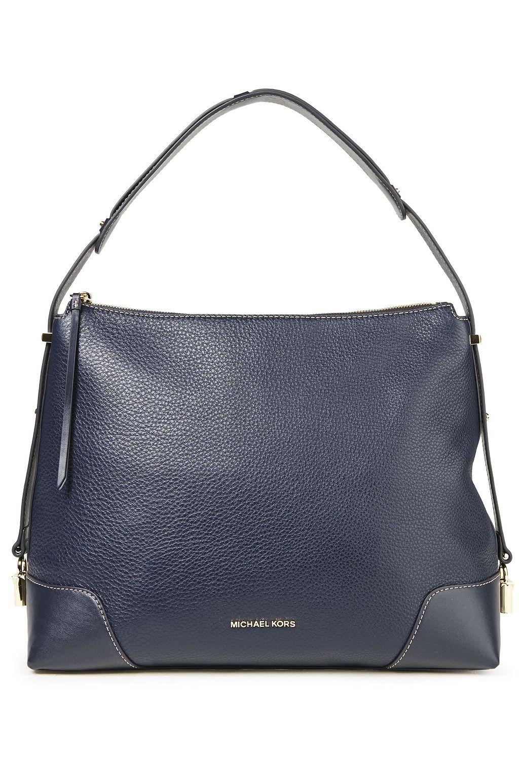 michael michael kors crosby pebble leather messenger shoulder bag