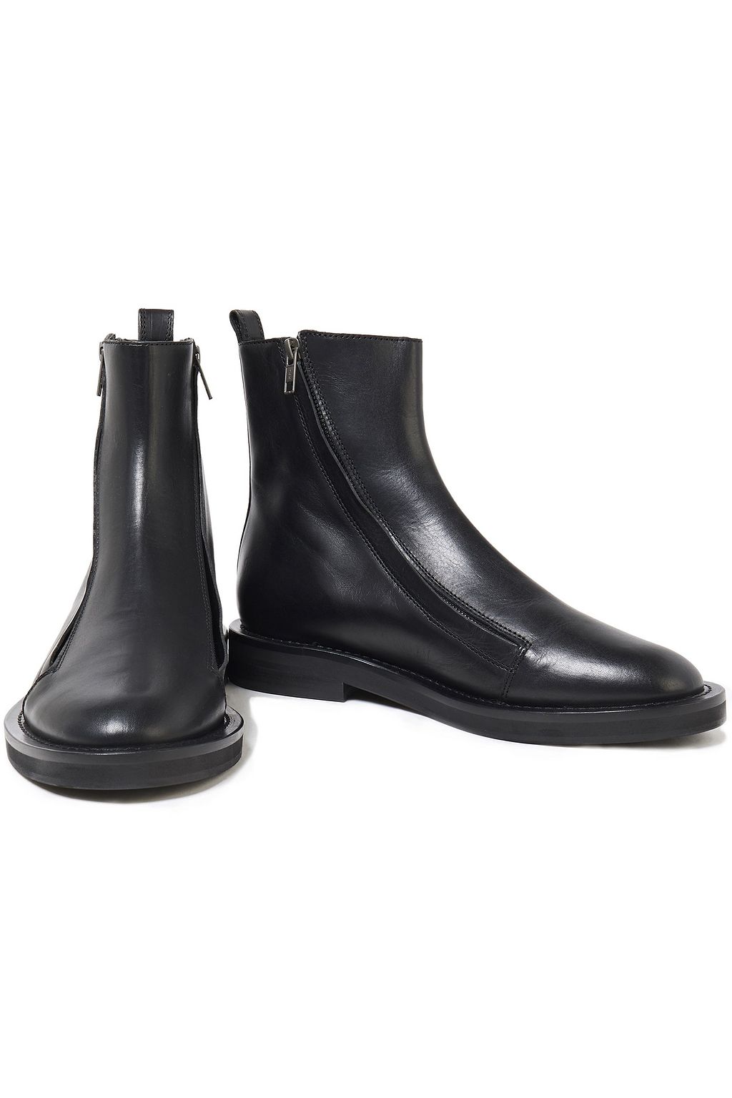 ANN DEMEULEMEESTER Leather ankle boots