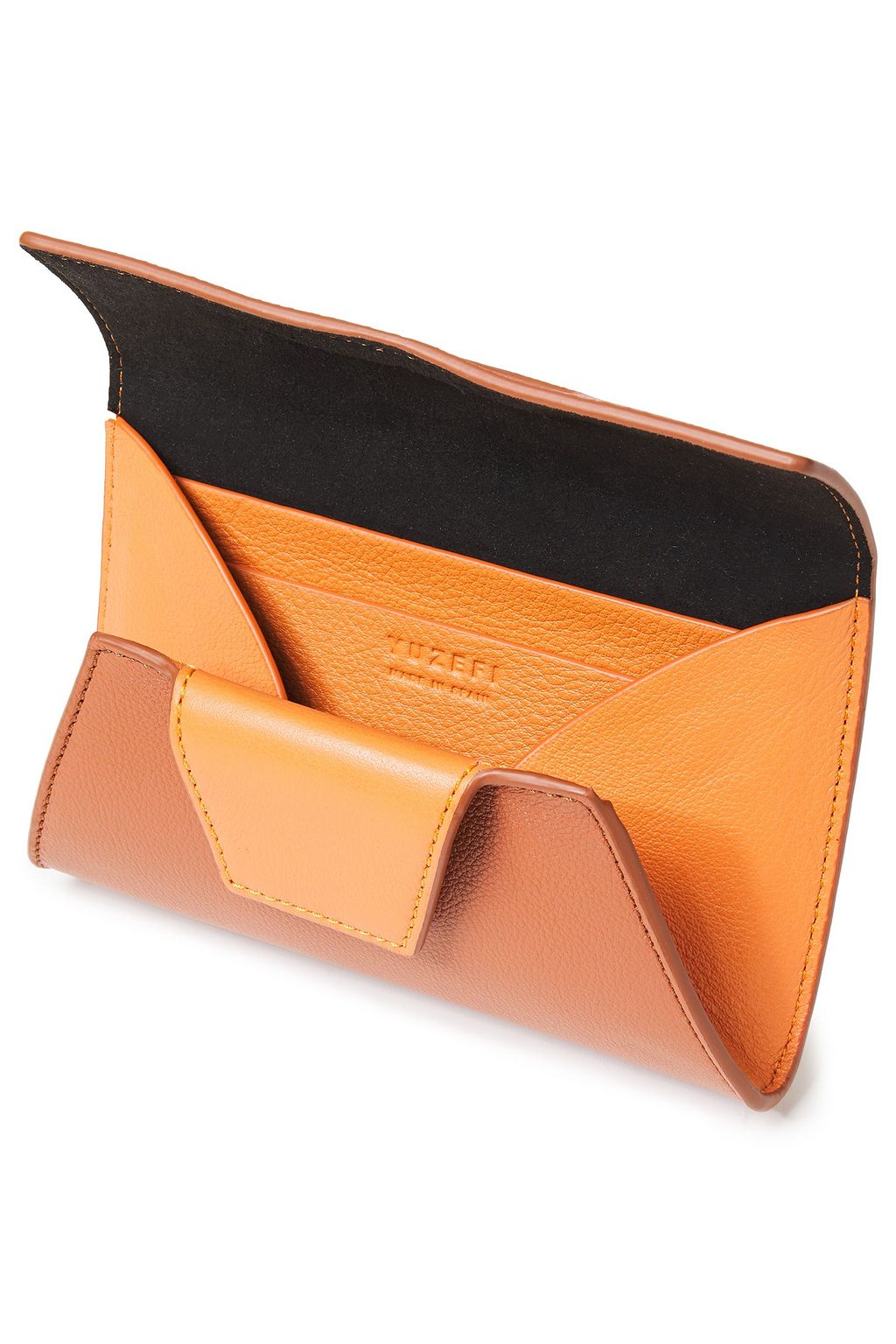 YUZEFI Lolita color-block textured-leather wallet