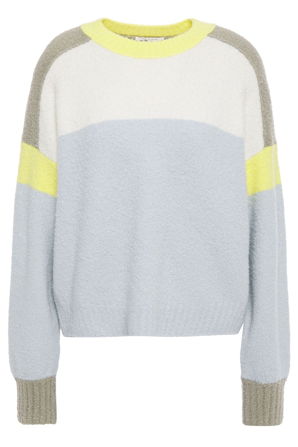 boucle knit sweater