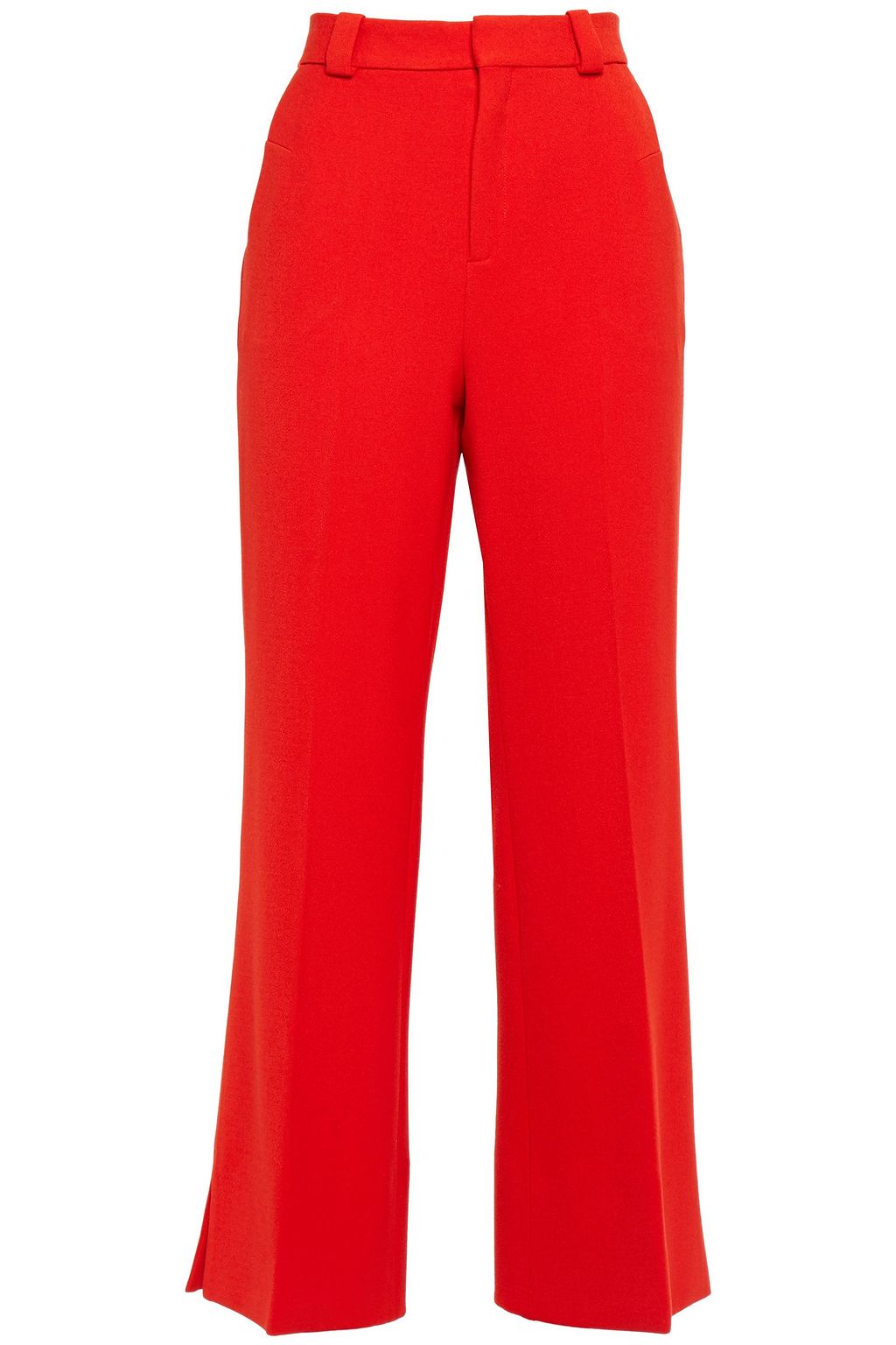 red flared pants
