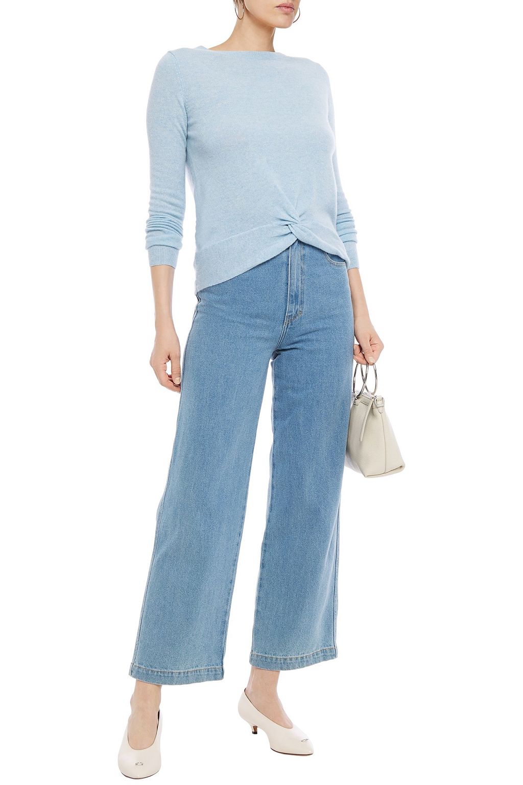 CHARLI Cassia twisted cashmere sweater