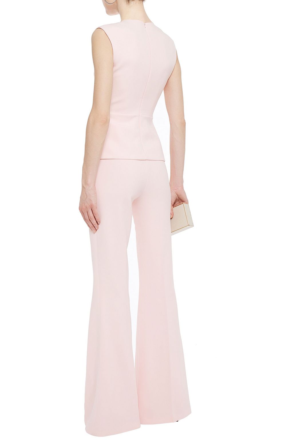 SAFIYAA Shea crepe peplum top