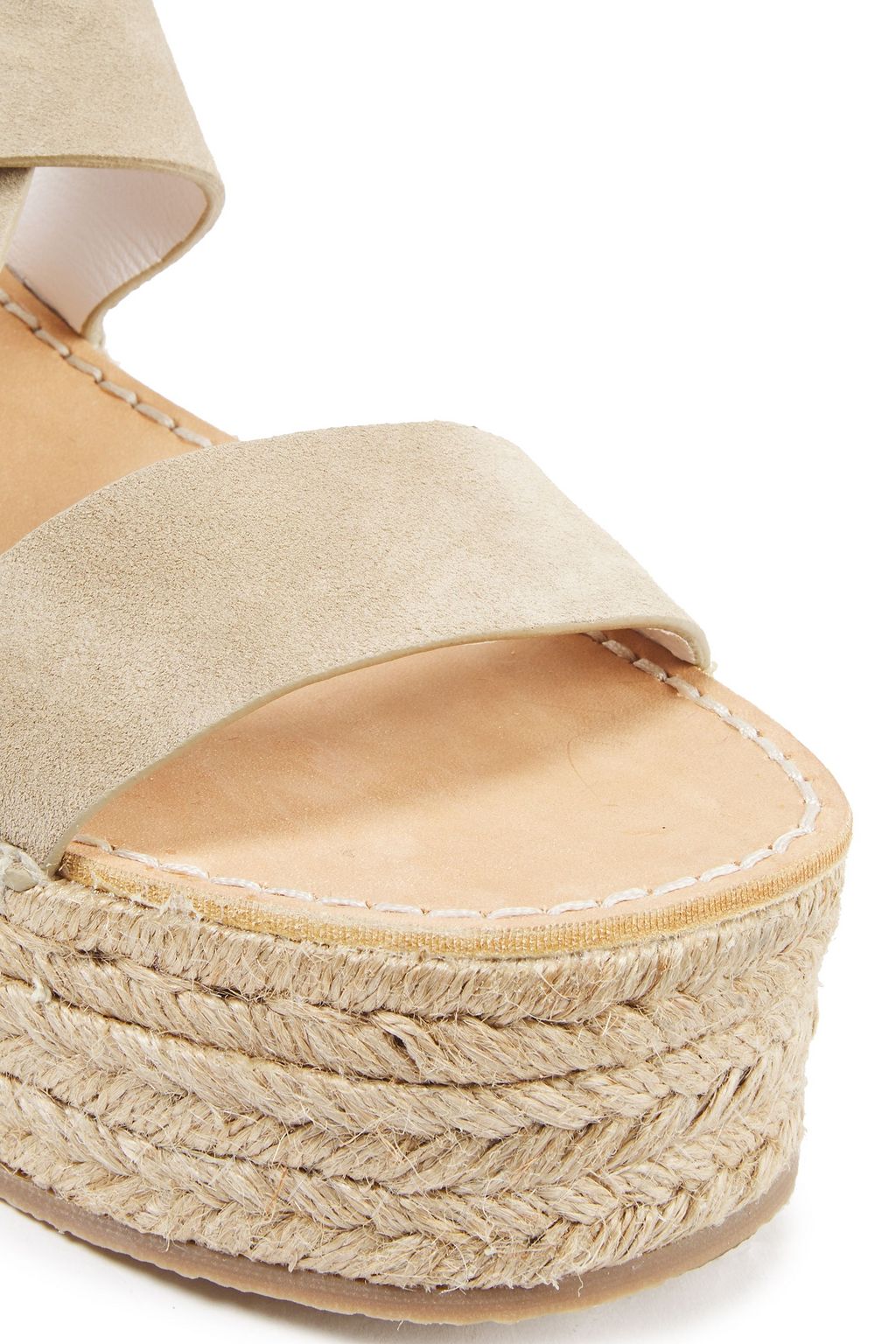 RAG & BONE August suede platform espadrilles