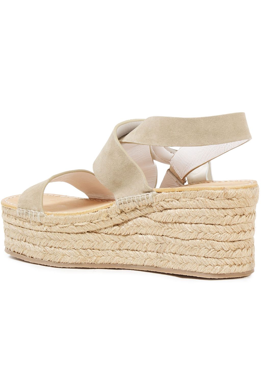 RAG & BONE August suede platform espadrilles