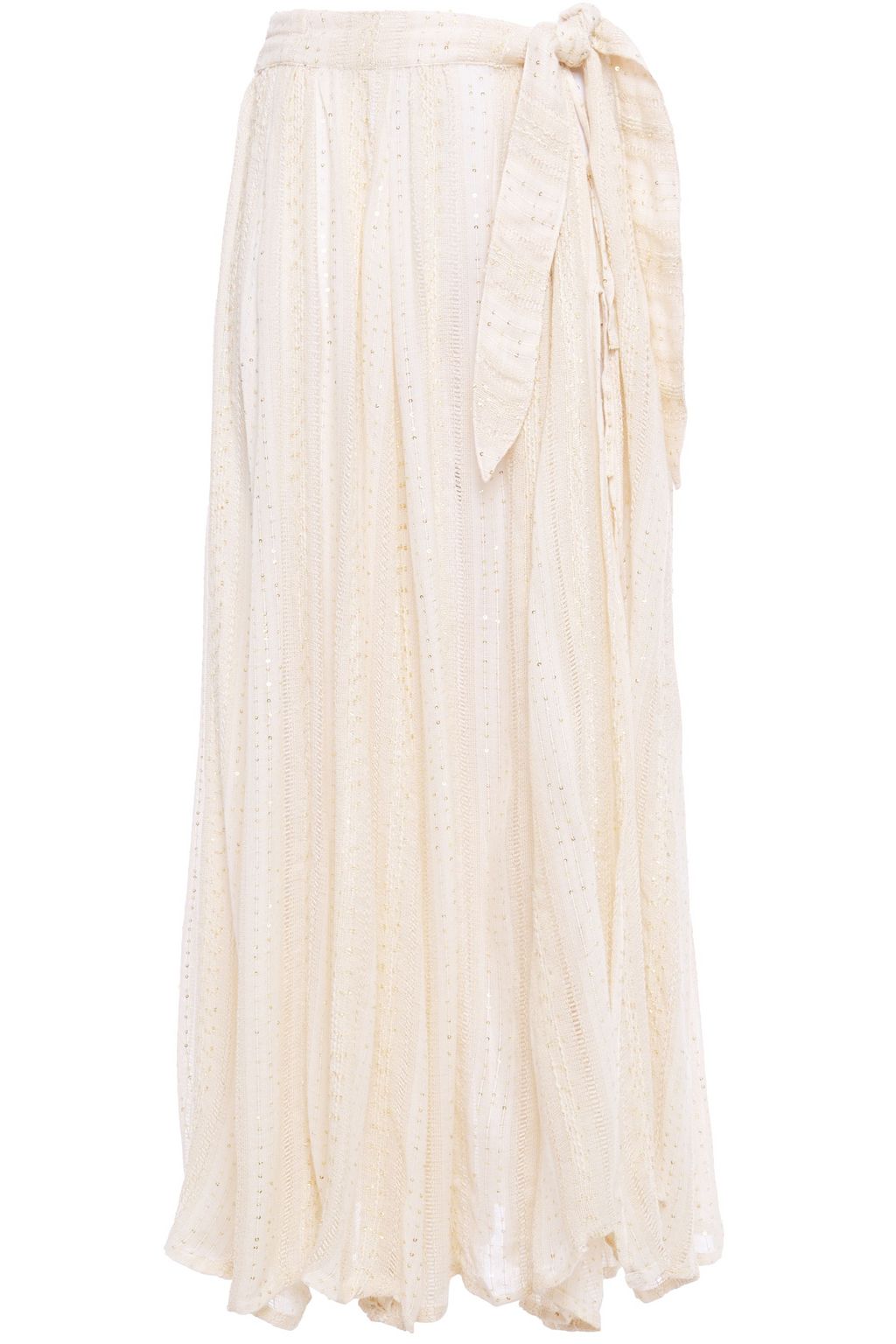 ivory maxi skirt