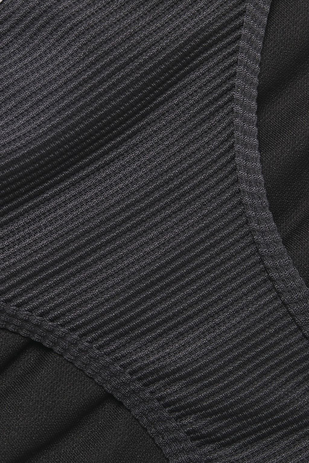 DUSKII Stretch-piqué mid-rise bikini briefs