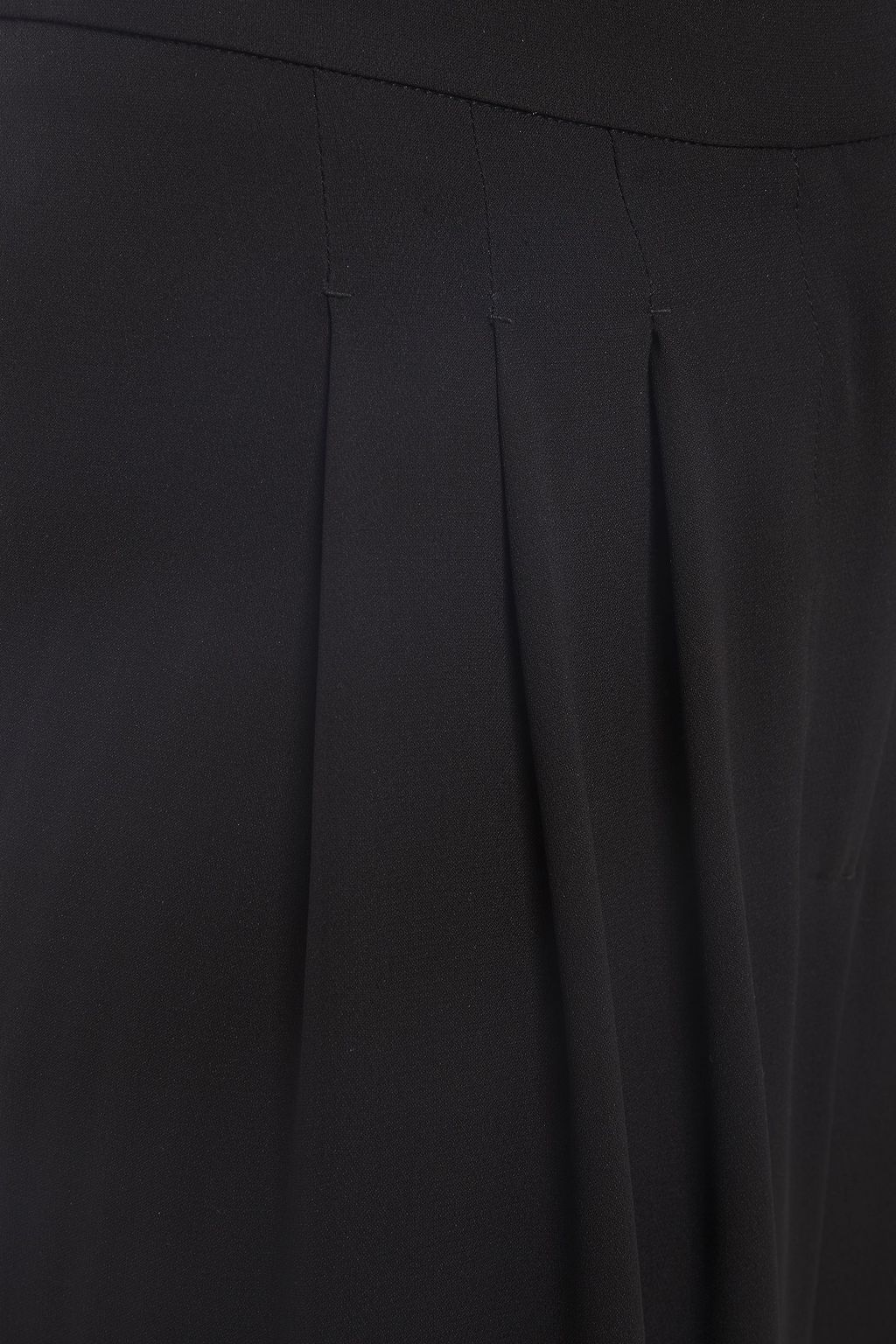 CAROLINA HERRERA Pleated silk-jersey wide-leg pants